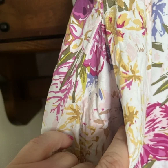 MATILDA JANE Enchanted Garden Tiered Ruffle Aloha Palm Dress, Size XL, GUC. - Picture 6 of 13